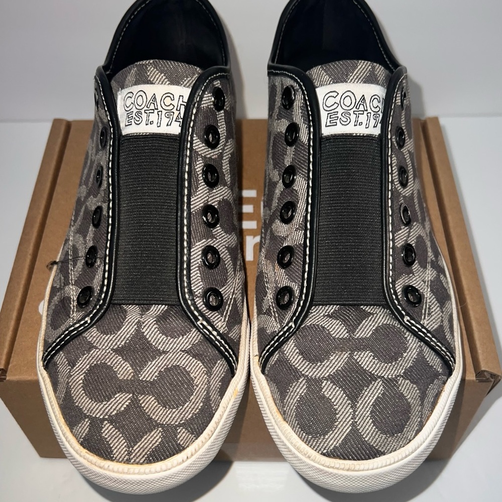 Coach Laceless Slip-on Sneakers